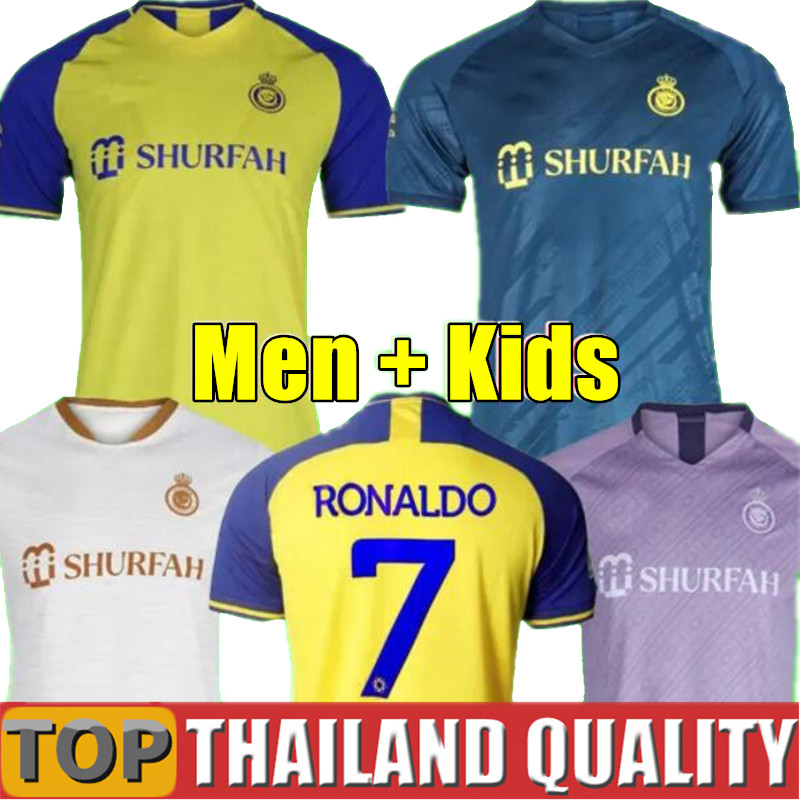 Al Nassr FC soccer Jerseys RonALDos 2023 Home yellow away 22 23 Gonzalo Talisca Ghislain Konan Vincent Aboubakar men Football shiirt set Al-Nassr FC KIDS kit uniforms, 22/23 home - men
Al Nassr FC soccer Jerseys RonALDos 2023 Home yellow away 22 23 Gonzalo Talisca Ghislain Konan Vincent Aboubakar men Football shiirt set Al-Nassr FC KIDS kit uniforms, 22/23 home - men