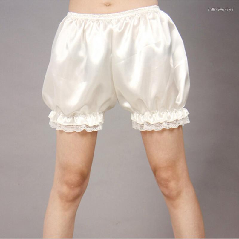 Women's Shorts Lolita Cosplay Lace Women Bubble Bloomer Under Short Pants Elastic Lantern, White
Women's Shorts Lolita Cosplay Lace Women Bubble Bloomer Under Short Pants Elastic Lantern, White