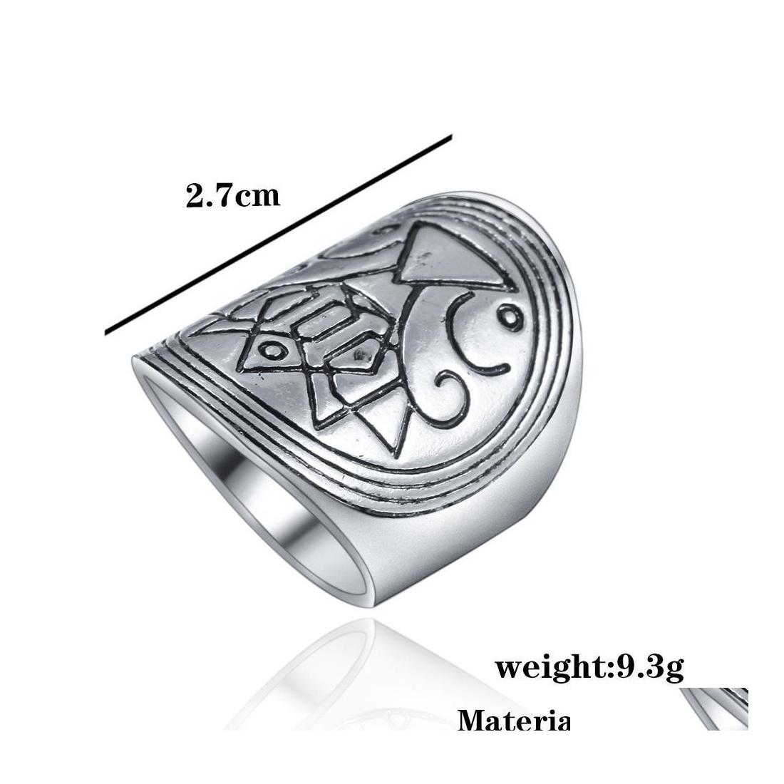 Band Rings Pretty Sier Plated Ring For Women Ethnic Vintage Unique Carving Tibetan Totem Trendy Beach Jewelry Drop Delivery Dhz2H
Band Rings Pretty Sier Plated Ring For Women Ethnic Vintage Unique Carving Tibetan Totem Trendy Beach Jewelry Drop Delivery Dhz2H