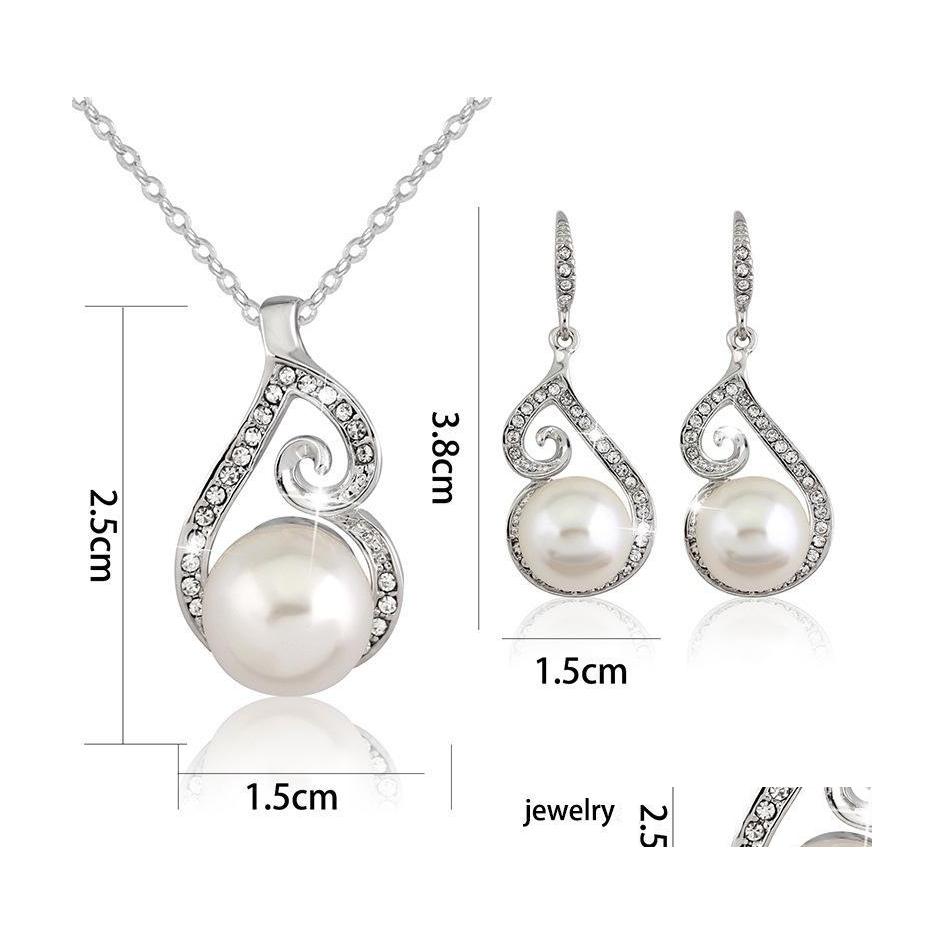 Earrings Necklace Bridesmaid Jewelry Set Pendants Gift Indian African Beads Wedding Party Sets Jewellery Drop Delivery Dhzew, Silver
Earrings Necklace Bridesmaid Jewelry Set Pendants Gift Indian African Beads Wedding Party Sets Jewellery Drop Delivery Dhzew, Silver