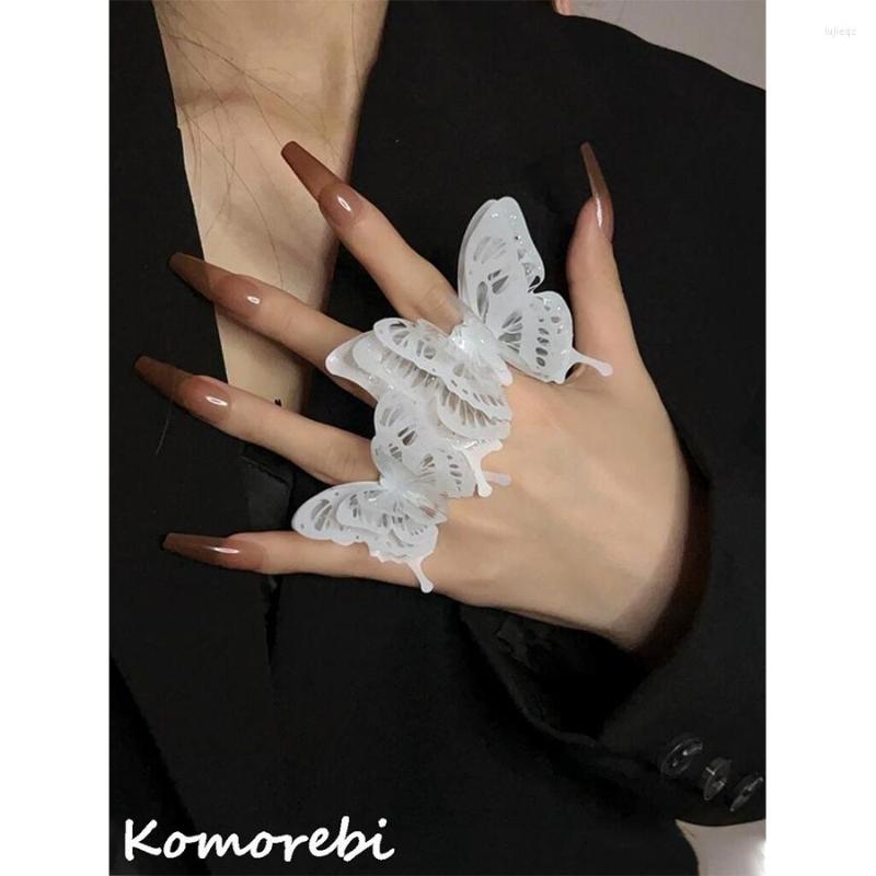Cluster Rings Ry 2023 Neo-Gothic White Hollow Multi-layer Butterfly Vintage Hyperbolic Finger Ring For Women Jewelry Accessories
Cluster Rings Ry 2023 Neo-Gothic White Hollow Multi-layer Butterfly Vintage Hyperbolic Finger Ring For Women Jewelry Accessories