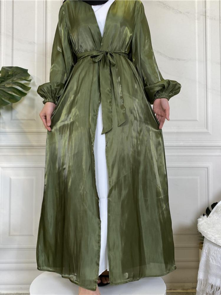 Ethnic Clothing Ramadan Party Dresses For Women Puff Sleeve Abaya Long Belted Kaftan Abayas Muslim Dubai Gowns Morocco Evening Vestiods
Ethnic Clothing Ramadan Party Dresses For Women Puff Sleeve Abaya Long Belted Kaftan Abayas Muslim Dubai Gowns Morocco Evening Vestiods