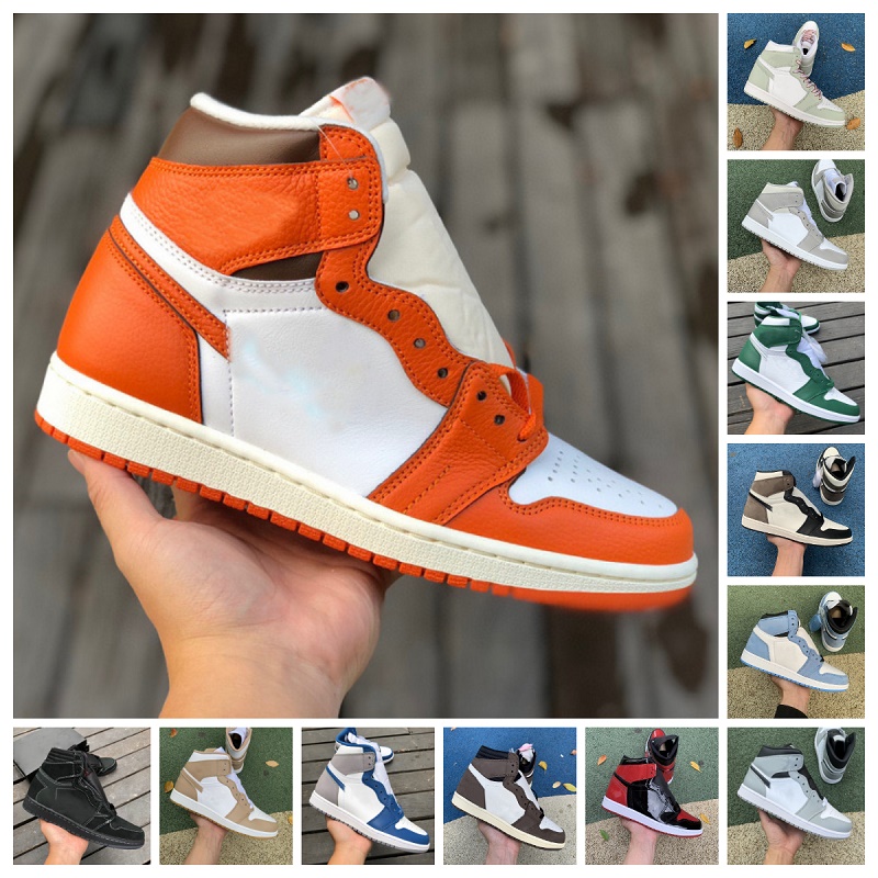 1 Retro High Basketball Shoes Mens Women 1s travis Scotts Black Phantom Reverse Mocha Black White Chicago Lost and Found True Blue Patent, D038
1 Retro High Basketball Shoes Mens Women 1s travis Scotts Black Phantom Reverse Mocha Black White Chicago Lost and Found True Blue Patent, D038