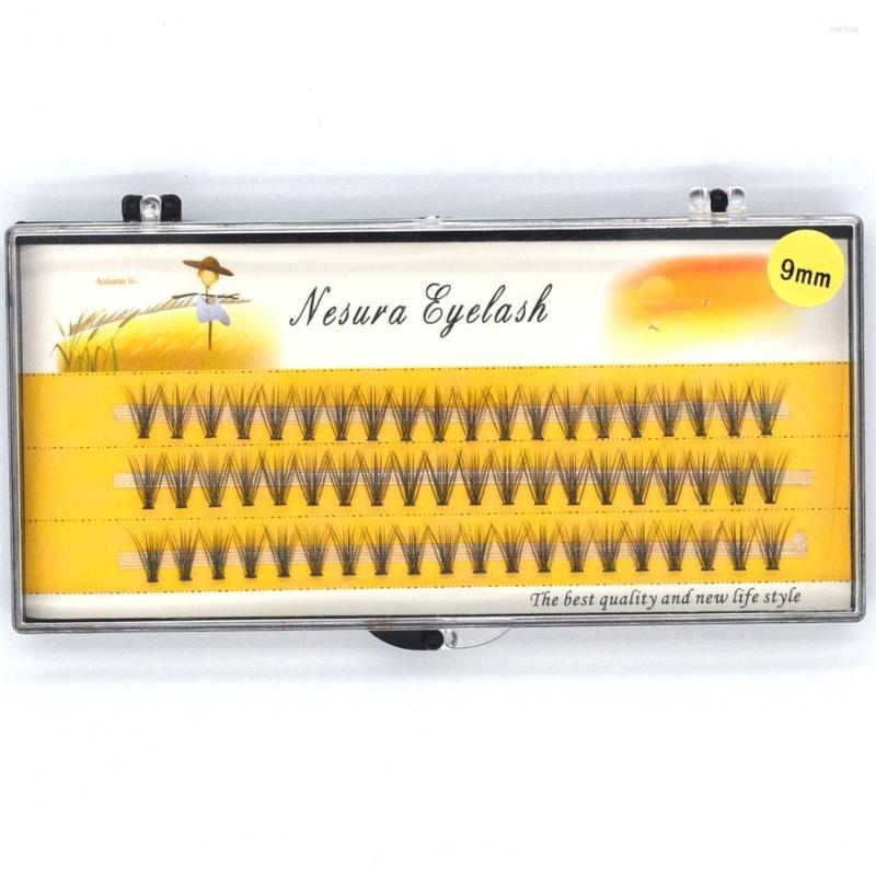 

False Eyelashes 20D 60 Pcs Individual Lashes 0.07 C Curl Eyelash Extension 8-12mm Maquiagem