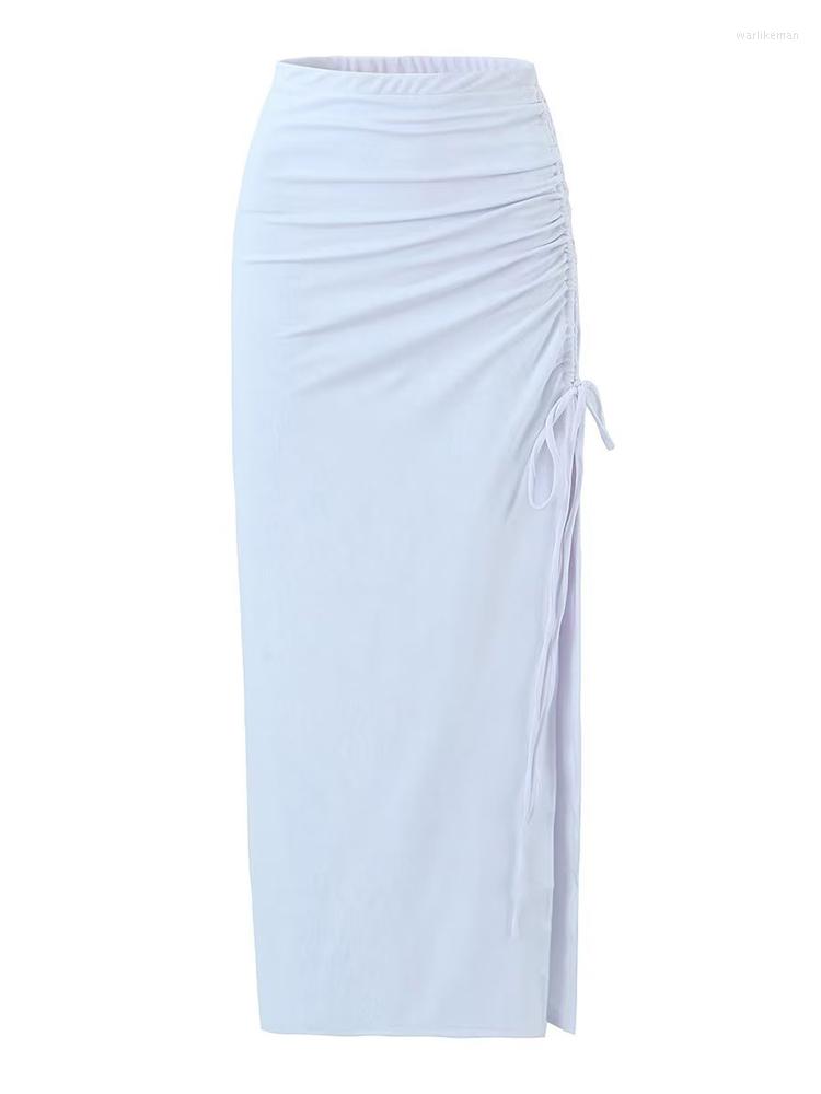 Skirts YENKYE Fashion Women Solid Low Waist Side Slits Drawstring Long Skirt Sexy, Black top
Skirts YENKYE Fashion Women Solid Low Waist Side Slits Drawstring Long Skirt Sexy, Black top