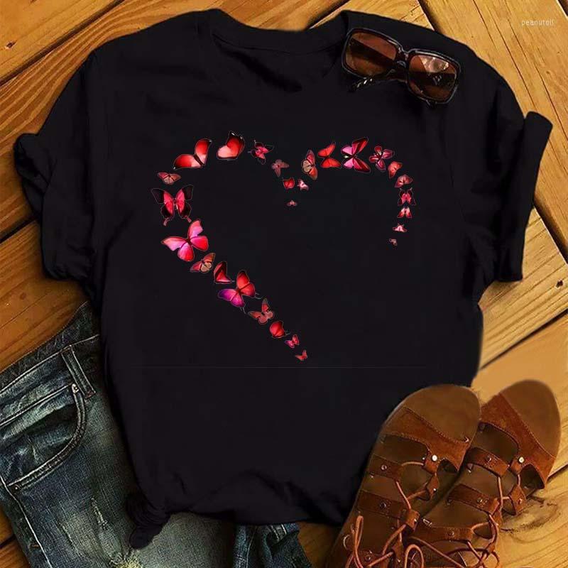Women' T Shirts Women Shirt Fashion Kawaii Heart Butterfly Tops Tee Female Tshirt Print Cartoon Aesthetic Graphic 90s Clothing Ladies, 36425
Women' T Shirts Women Shirt Fashion Kawaii Heart Butterfly Tops Tee Female Tshirt Print Cartoon Aesthetic Graphic 90s Clothing Ladies, 36425