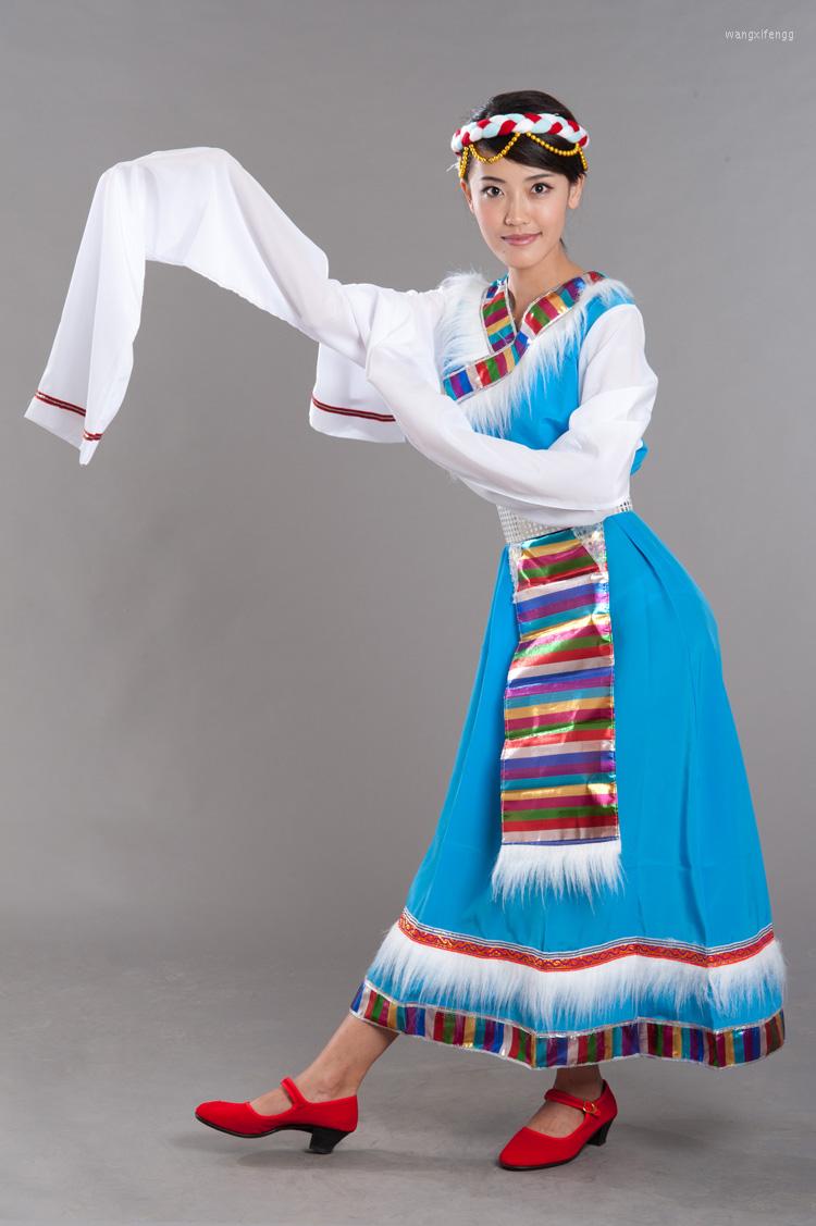 Stage Wear (0109) Fashion Special Tibetan Costume Folk Dance Costumes Performance Clothing Ethnic Minorities, Picture shown
Stage Wear (0109) Fashion Special Tibetan Costume Folk Dance Costumes Performance Clothing Ethnic Minorities, Picture shown