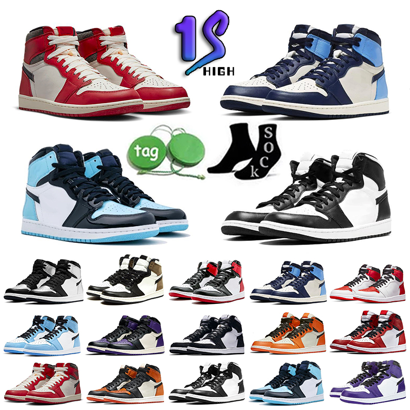 1 Basketball Shoes 1S Varsity Red Black Sail Muslin Mens Womens High Chicago Reimagined Cracked Leather Sneakers Patent Bred Banned Trainers
1 Basketball Shoes 1S Varsity Red Black Sail Muslin Mens Womens High Chicago Reimagined Cracked Leather Sneakers Patent Bred Banned Trainers