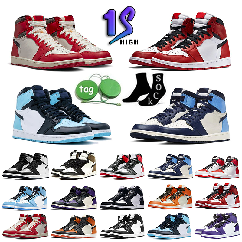 men women High 1s Basketball Shoes Chicago Lost Found Gorge Green Stage Haze Diamond Dark Mocha Patent Bred Panda University Blue jumpman 1 retro mens trainer 36-48, 34
men women High 1s Basketball Shoes Chicago Lost Found Gorge Green Stage Haze Diamond Dark Mocha Patent Bred Panda University Blue jumpman 1 retro mens trainer 36-48, 34