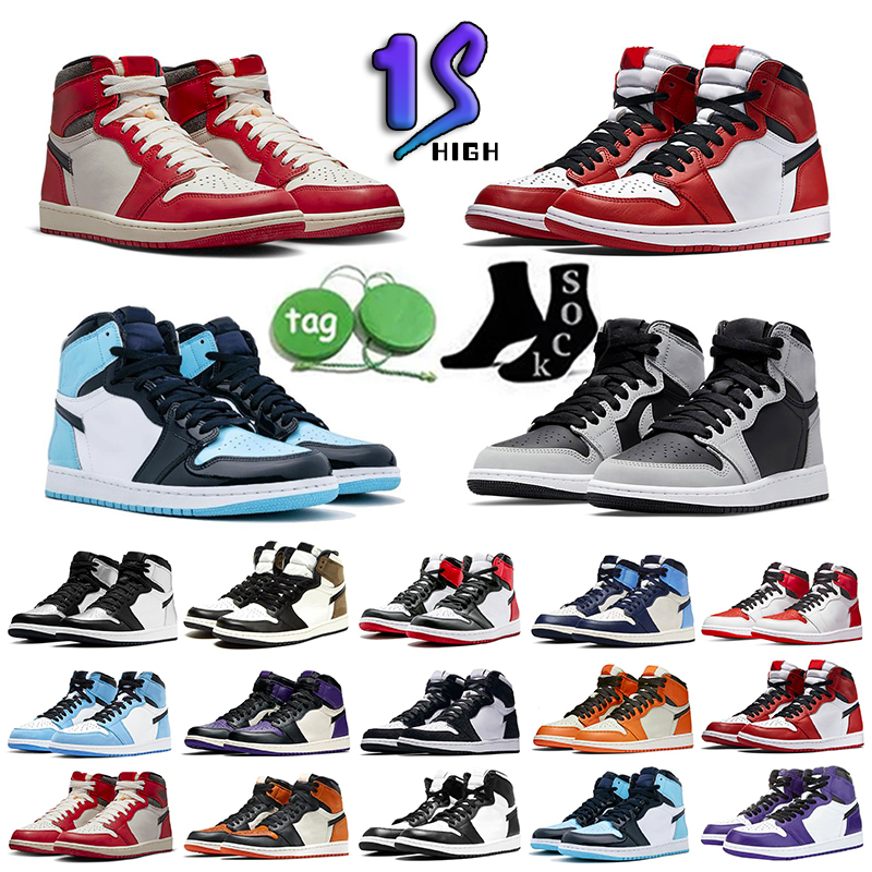 2023 Jumpman 1 Basketball Shoes Men 1s University Blue Hyper Royal Panda dark Mocha bred shadow UNC Smoke Grey Women Sports Sneakers trainers Eur 36-48
2023 Jumpman 1 Basketball Shoes Men 1s University Blue Hyper Royal Panda dark Mocha bred shadow UNC Smoke Grey Women Sports Sneakers trainers Eur 36-48