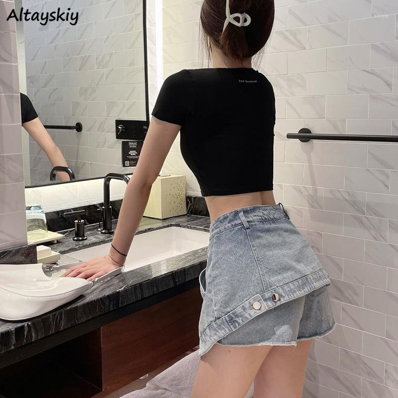 Women' Shorts Skirts Women Summer Arrival Design Fake Two Pieces High Waist Loose Sexy All-match Clothing Solid Aesthetic Students, Black gray
Women' Shorts Skirts Women Summer Arrival Design Fake Two Pieces High Waist Loose Sexy All-match Clothing Solid Aesthetic Students, Black gray