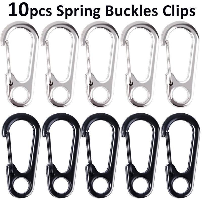 Keychains 10pcs Lobster Clasp Buckle Keychian Mini Carabiners Outdoor Camping Hiking Buckles Alloy Spring Snap Hooks Tool Clips
Keychains 10pcs Lobster Clasp Buckle Keychian Mini Carabiners Outdoor Camping Hiking Buckles Alloy Spring Snap Hooks Tool Clips