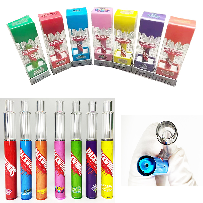 Disposable E-cigarettes Packwoods Disposable vape pens 1000mg Glass Pen Tank 380mAh Rechargeable Battery Empty Vape Pen
Disposable E-cigarettes Packwoods Disposable vape pens 1000mg Glass Pen Tank 380mAh Rechargeable Battery Empty Vape Pen