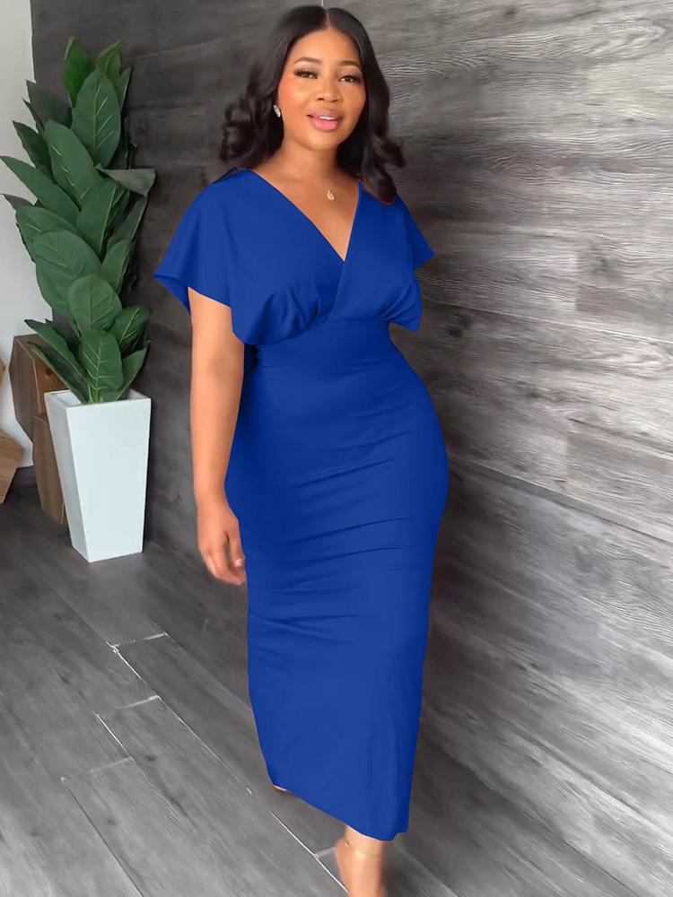 Party Dresses Znaiml Elegant Office Lady Long Dress Woman V-neck Short Sleeve High Waist Bodycon Maxi Sexy Holidays Vestidos, Black
Party Dresses Znaiml Elegant Office Lady Long Dress Woman V-neck Short Sleeve High Waist Bodycon Maxi Sexy Holidays Vestidos, Black