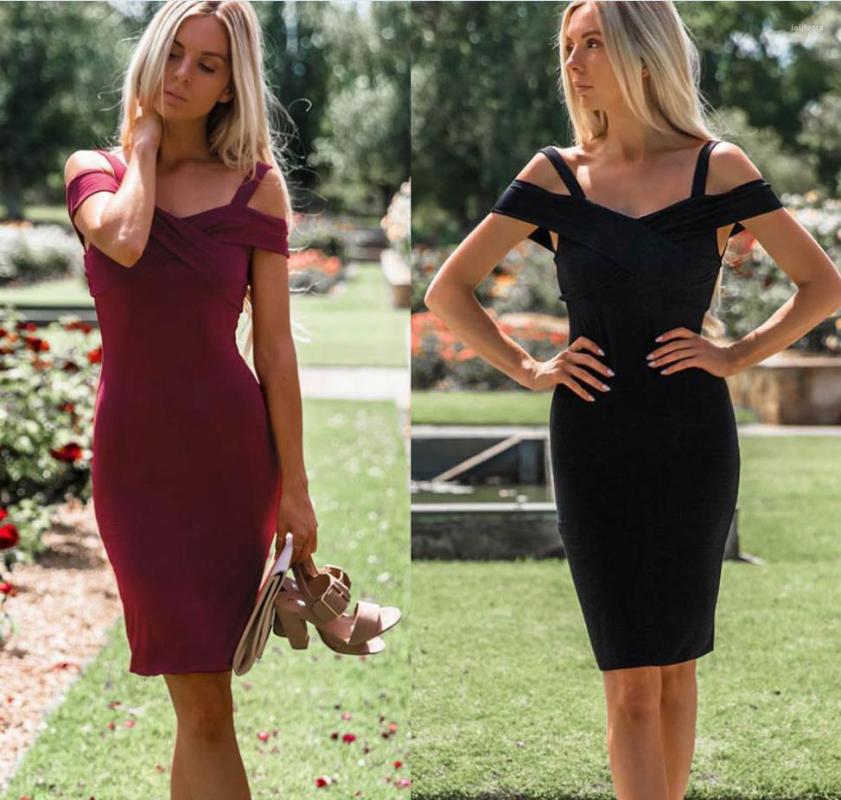 Casual Dresses BKLD Strap Cold Shoulder V-neck Dress 2023 Spring Women Sexy Backless Back Split Bodycon Elegant Party Wrap Vestidos, Black
Casual Dresses BKLD Strap Cold Shoulder V-neck Dress 2023 Spring Women Sexy Backless Back Split Bodycon Elegant Party Wrap Vestidos, Black