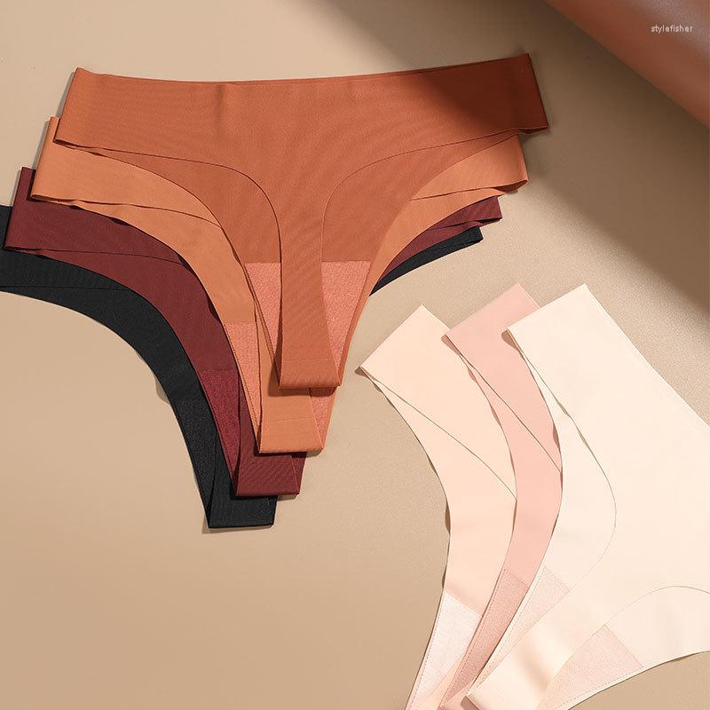 Women' Panties 3 Pcs/Lot Sexy Womens Thongs Low Rise Seamless G-Strings Female Underwear Solid T-back Underpants M L XL, Set 1
Women' Panties 3 Pcs/Lot Sexy Womens Thongs Low Rise Seamless G-Strings Female Underwear Solid T-back Underpants M L XL, Set 1