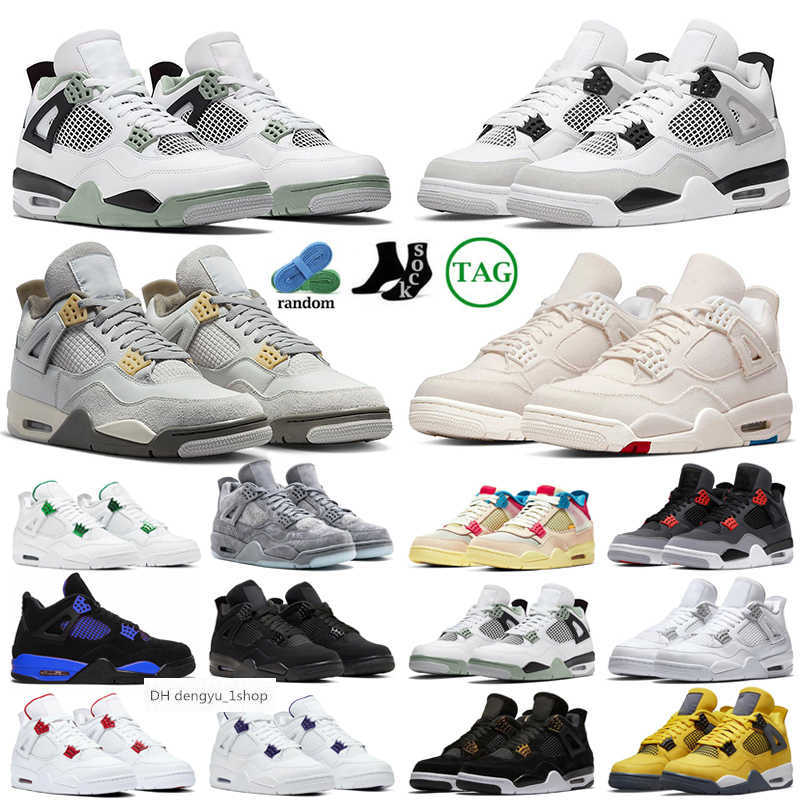 4 4s Mens Basketball Shoes Sneaker Military Black Taupe Haze Royalty Red Thunder Desert Moss Black cat Customize sail Bred jorden jorda n, #8
4 4s Mens Basketball Shoes Sneaker Military Black Taupe Haze Royalty Red Thunder Desert Moss Black cat Customize sail Bred jorden jorda n, #8