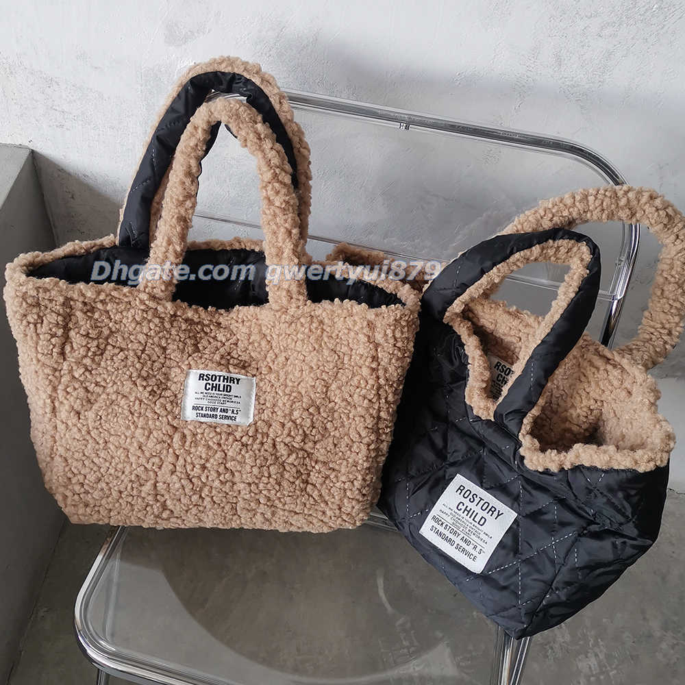 Totes Warm Double Sided Tote Women Shoulder Bag Designer Lambswool Handbag Large Capacity Shopper Bags for Women 2021 Winter Purse New 021423H, Khaki
Totes Warm Double Sided Tote Women Shoulder Bag Designer Lambswool Handbag Large Capacity Shopper Bags for Women 2021 Winter Purse New 021423H, Khaki