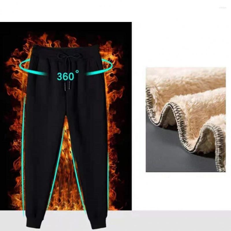Men's Pants Drawstring Stylish Simple Style Men Trousers Heat Retention Winter Pocket For Sports, Black
Men's Pants Drawstring Stylish Simple Style Men Trousers Heat Retention Winter Pocket For Sports, Black