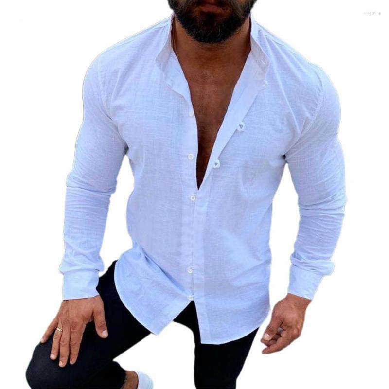 Men's Casual Shirts Men Shirt Solid Color Single-breasted Slim Tops Spring Male Turn-down Collar Long Sleeve Top Camisa Masculina, Green
Men's Casual Shirts Men Shirt Solid Color Single-breasted Slim Tops Spring Male Turn-down Collar Long Sleeve Top Camisa Masculina, Green