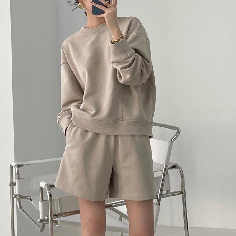 Women' Hoodies Women Sporty Sets Comfortable Versatile Fashion Women' Loose Casual Sweatshirt Shorts Sports Suit, As photo
Women' Hoodies Women Sporty Sets Comfortable Versatile Fashion Women' Loose Casual Sweatshirt Shorts Sports Suit, As photo