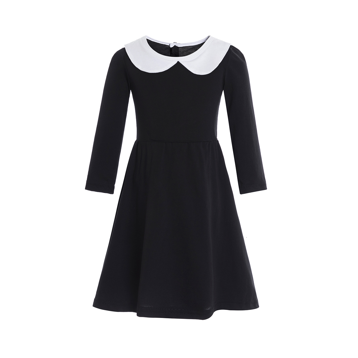 Clothing Sets Halloween costume Gothic costume Wednesday dress black dress white collar girls halloween costume Wednesday Addams Dusk dress 230213
Clothing Sets Halloween costume Gothic costume Wednesday dress black dress white collar girls halloween costume Wednesday Addams Dusk dress 230213