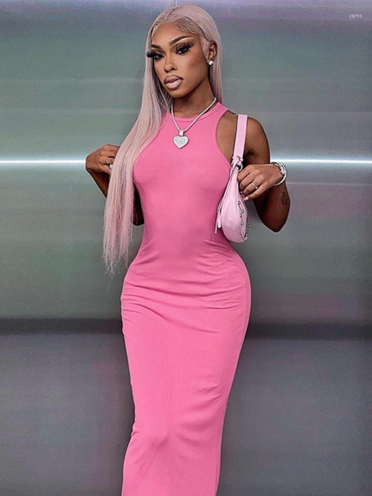 Casual Dresses WeiYao 2023 Spring Fashion Solid Round Neck Sleeveless Bodycon Dress For Women Streetwear Black Y2k Pink Outfit
Casual Dresses WeiYao 2023 Spring Fashion Solid Round Neck Sleeveless Bodycon Dress For Women Streetwear Black Y2k Pink Outfit