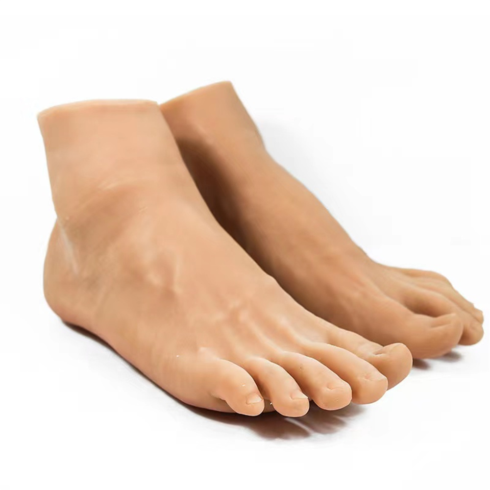 42Yard Male Silicone Foot Art Mannequin Display Shoes Socks Manicure Decorate Teaching Shooting Show Soft Material Leg E153
42Yard Male Silicone Foot Art Mannequin Display Shoes Socks Manicure Decorate Teaching Shooting Show Soft Material Leg E153