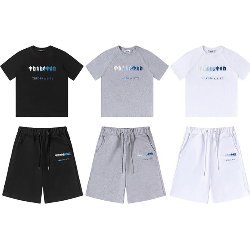 Mens Tracksuits Designer Clothes Trapstarter Fashion Short Sleeves and Shorts Sports Set Womens Casual Sweatshirt Hip Hop Sportswear s-xl, Extra shipping cost 
Mens Tracksuits Designer Clothes Trapstarter Fashion Short Sleeves and Shorts Sports Set Womens Casual Sweatshirt Hip Hop Sportswear s-xl, Extra shipping cost