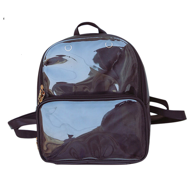 Waist Bags Summer Fashion Women Backpack Transparent Student High Quality Clear Versatile Backpacks Leather Lady Travel Bag 230213, Purple
Waist Bags Summer Fashion Women Backpack Transparent Student High Quality Clear Versatile Backpacks Leather Lady Travel Bag 230213, Purple