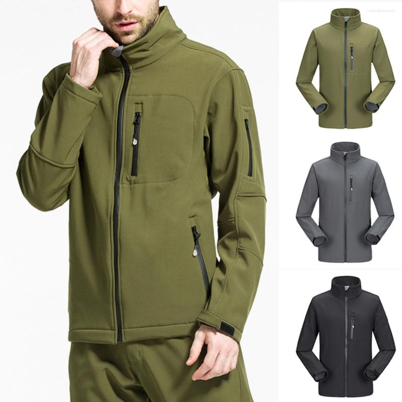 Men's Jackets Tactical Men's Clothing Outdoor Waterproof Windproof Hand Fleece Soft Shell In Autumn And Winter Leather Jacket, Gray
Men's Jackets Tactical Men's Clothing Outdoor Waterproof Windproof Hand Fleece Soft Shell In Autumn And Winter Leather Jacket, Gray