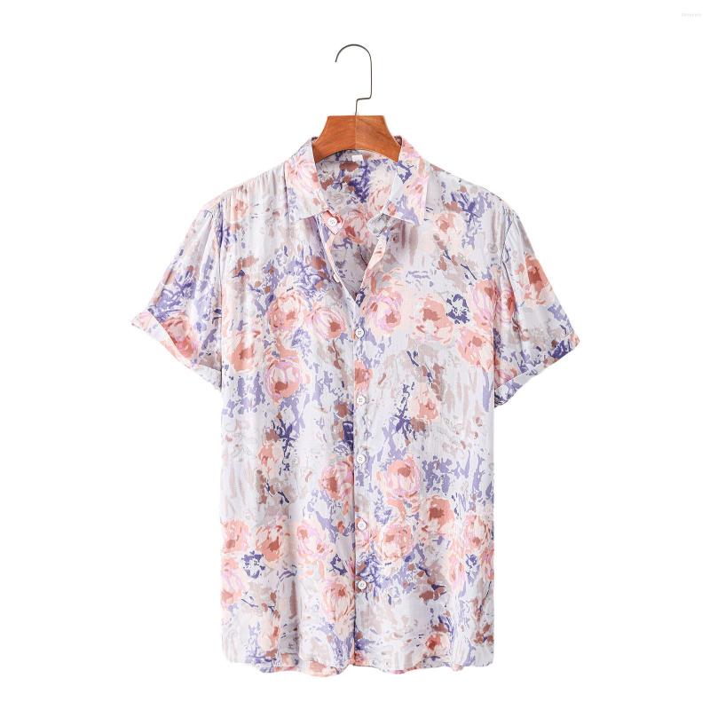 Men' Casual Shirts Men Fashion Summer Seaside Holiday Flower Shirt Short Sleeve Printed, Green
Men' Casual Shirts Men Fashion Summer Seaside Holiday Flower Shirt Short Sleeve Printed, Green