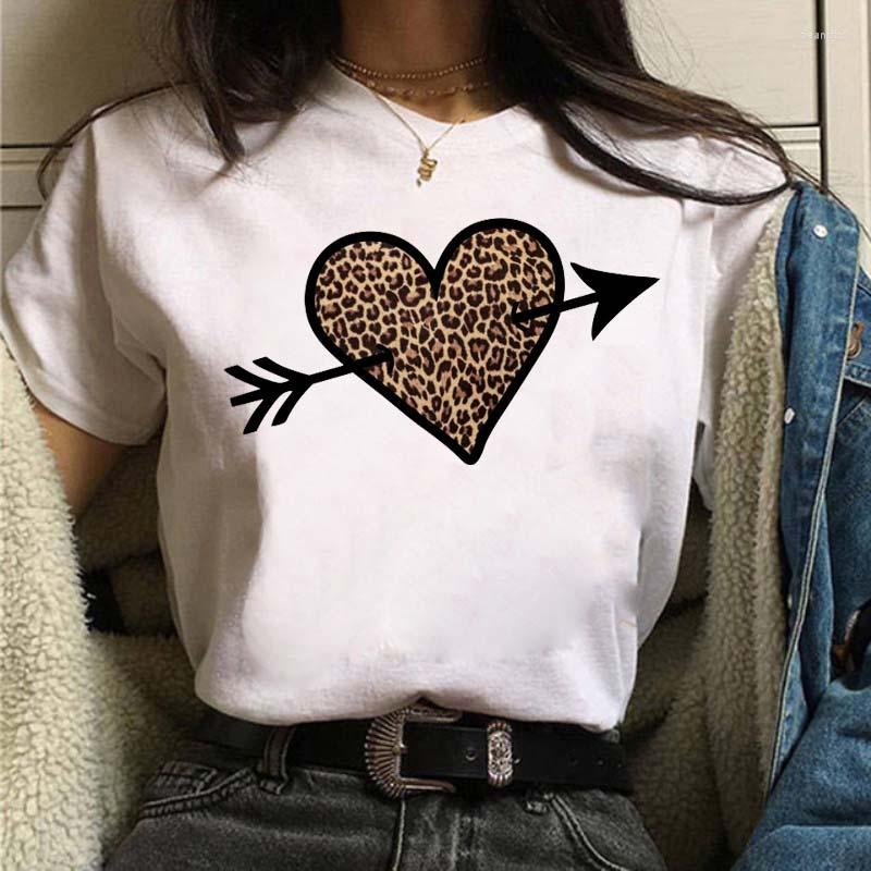 Women' T Shirts Leopard Love Print Women T-shirt White Tee Shirt Femme Clothing Short Sleeve Summer Kawaii Tops Ladies Tshirt Camisetas, 36646
Women' T Shirts Leopard Love Print Women T-shirt White Tee Shirt Femme Clothing Short Sleeve Summer Kawaii Tops Ladies Tshirt Camisetas, 36646
