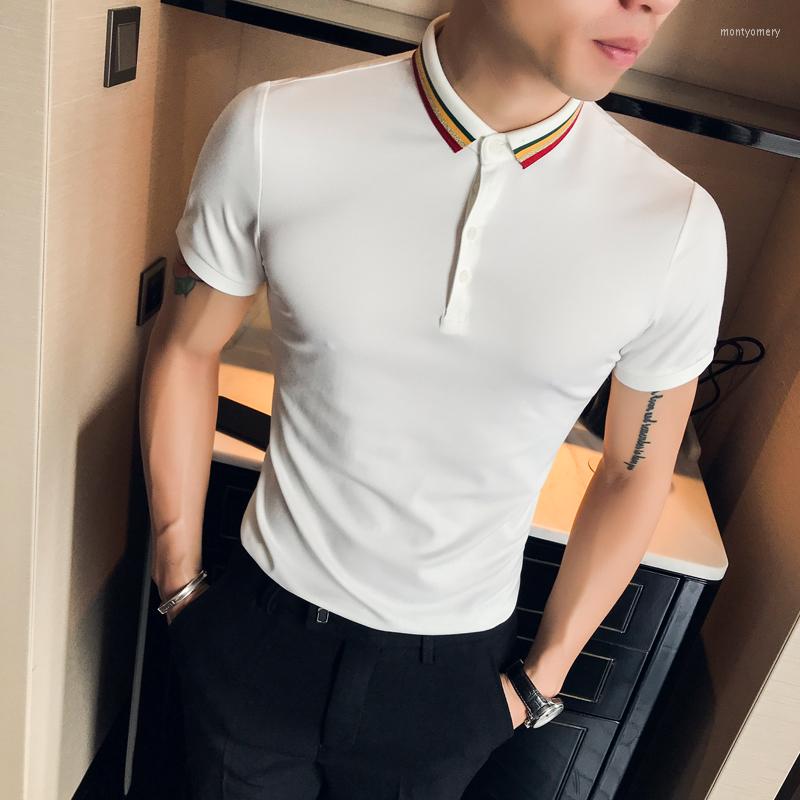 Men' Polos 2023 Fashion Polo Shirt Men Casual Turn Down Collar Short Sleeve Slim Fit Mens Summer Tops Homme Plus Size -3XL, Black
Men' Polos 2023 Fashion Polo Shirt Men Casual Turn Down Collar Short Sleeve Slim Fit Mens Summer Tops Homme Plus Size -3XL, Black