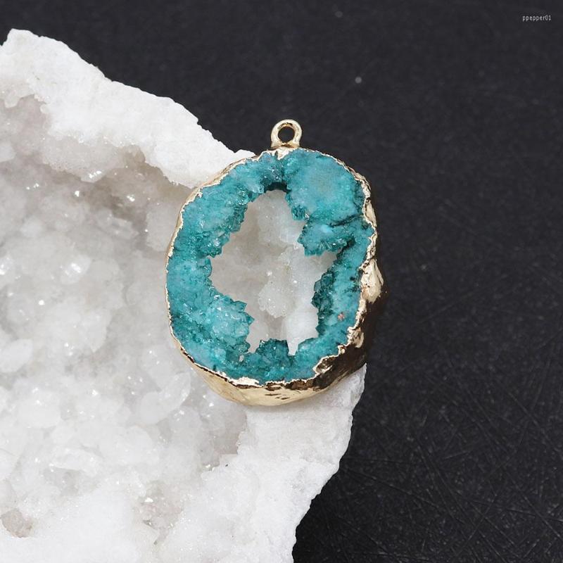 Pendant Necklaces Natural Stone Pendants Druzy Crystal Quartz Charms For Jewelry Making DIY Necklace Irregular Drusy Cluster Gem Supplies
Pendant Necklaces Natural Stone Pendants Druzy Crystal Quartz Charms For Jewelry Making DIY Necklace Irregular Drusy Cluster Gem Supplies