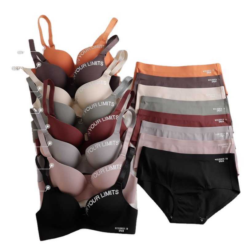 Ladies Bra Set Custom Letter Girl 32 Size a b Small Cup Women Seamless Wireless Brief Panty Sets Push Up Panties, As picture
Ladies Bra Set Custom Letter Girl 32 Size a b Small Cup Women Seamless Wireless Brief Panty Sets Push Up Panties, As picture