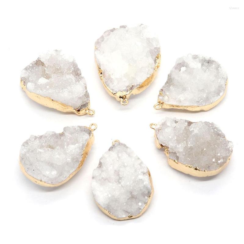 Pendant Necklaces 1pc White Crystal Pendants 20x30-30x45mm Irregular Shaped Natural Semi-precious Stone DIY Making Necklace Accessions
Pendant Necklaces 1pc White Crystal Pendants 20x30-30x45mm Irregular Shaped Natural Semi-precious Stone DIY Making Necklace Accessions