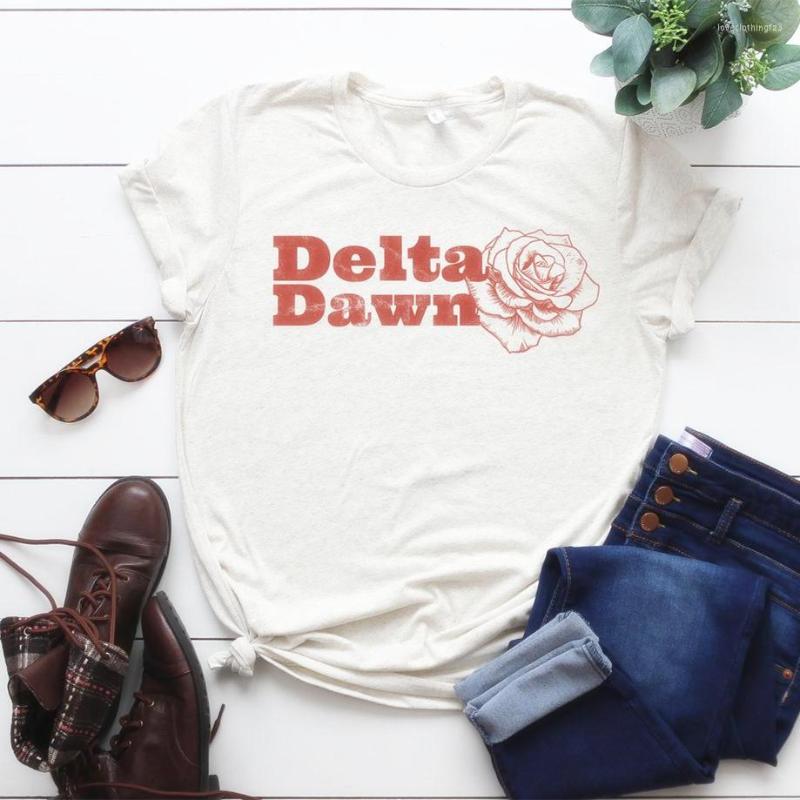 Women' T Shirts Delta Dawn Country Music T-Shirt Women Vintage Shirt Cute Western Tees Coutry Girl Flower Graphic Casual Tops, White
Women' T Shirts Delta Dawn Country Music T-Shirt Women Vintage Shirt Cute Western Tees Coutry Girl Flower Graphic Casual Tops, White