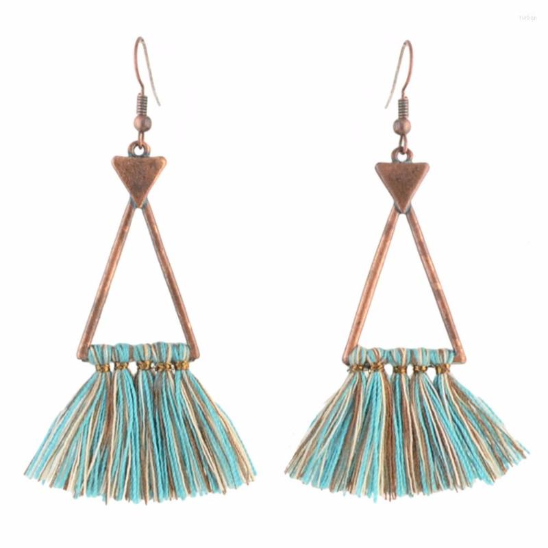 Dangle Earrings 3 Color Vintage Bohemian Thread Tassel Bead Drop Earring For Women Party Ethnic Geometric Triangle Jewelry
Dangle Earrings 3 Color Vintage Bohemian Thread Tassel Bead Drop Earring For Women Party Ethnic Geometric Triangle Jewelry
