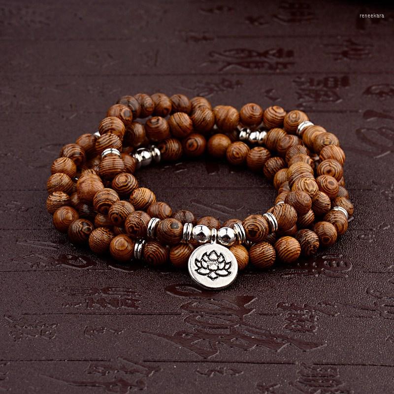 Strand DOUVEI Wood Beads OM Lotus Charm Bracelet Men Bileklik Tibetan Buddhist Mala Buddha Yoga Rosary For Women Necklace
Strand DOUVEI Wood Beads OM Lotus Charm Bracelet Men Bileklik Tibetan Buddhist Mala Buddha Yoga Rosary For Women Necklace