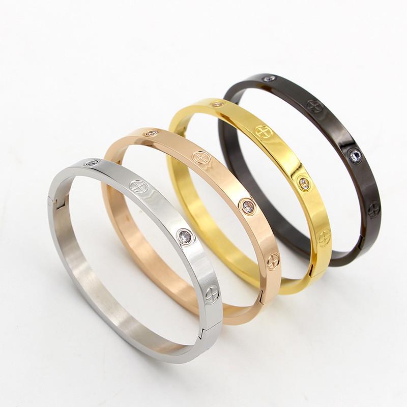 Bangle Fashion Jewelry Lover Couple Bracelet Stainless Steel Gold Color Cross Screw Bracelets & Bangles For Men Women B008
Bangle Fashion Jewelry Lover Couple Bracelet Stainless Steel Gold Color Cross Screw Bracelets & Bangles For Men Women B008