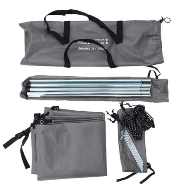 Parts Portable Campin Shelter Car Side Awning RV Sun Shade Sail Canopy Roof Top Tent For Caravan Outdoor SUV4080154
Parts Portable Campin Shelter Car Side Awning RV Sun Shade Sail Canopy Roof Top Tent For Caravan Outdoor SUV4080154