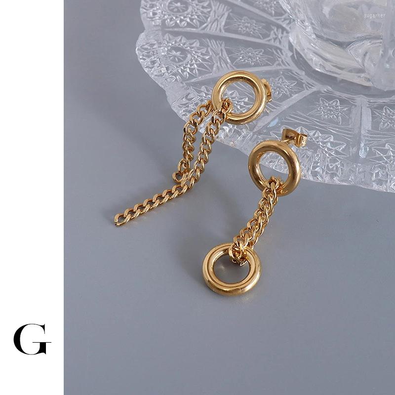Stud Earrings GHIDBK 2023 Fashion Unique Design Long Chain Charms Asymmetry Modern Simple Holiday Earring Geometric Jewelry
Stud Earrings GHIDBK 2023 Fashion Unique Design Long Chain Charms Asymmetry Modern Simple Holiday Earring Geometric Jewelry