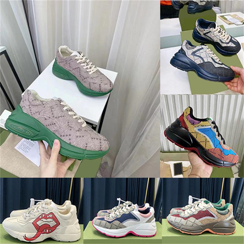 With Box Designer Sneakers GGity Shoes Designer Rhyton Casual Shoes Luxury Vintage Sneakers Platform Trainers Strawberry Wave Mouth Train Fo, Color 13
With Box Designer Sneakers GGity Shoes Designer Rhyton Casual Shoes Luxury Vintage Sneakers Platform Trainers Strawberry Wave Mouth Train Fo, Color 13