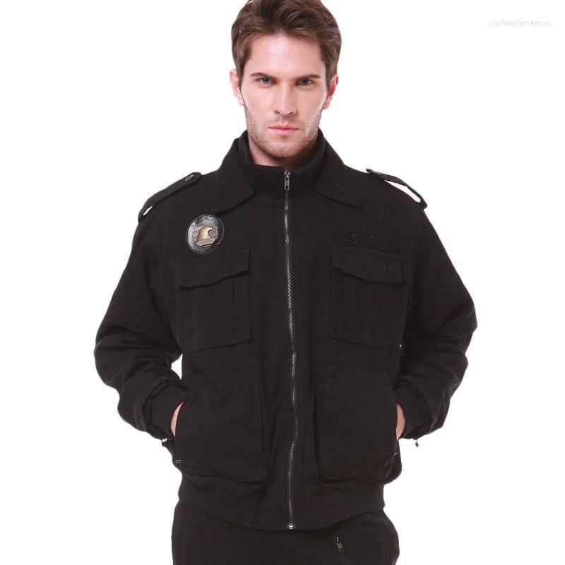 Men' Jackets Fashion Double-layer Design Men' Military Pilot Jacket Winter Casual Solid Cotton Coat Cargo Style, Black
Men' Jackets Fashion Double-layer Design Men' Military Pilot Jacket Winter Casual Solid Cotton Coat Cargo Style, Black