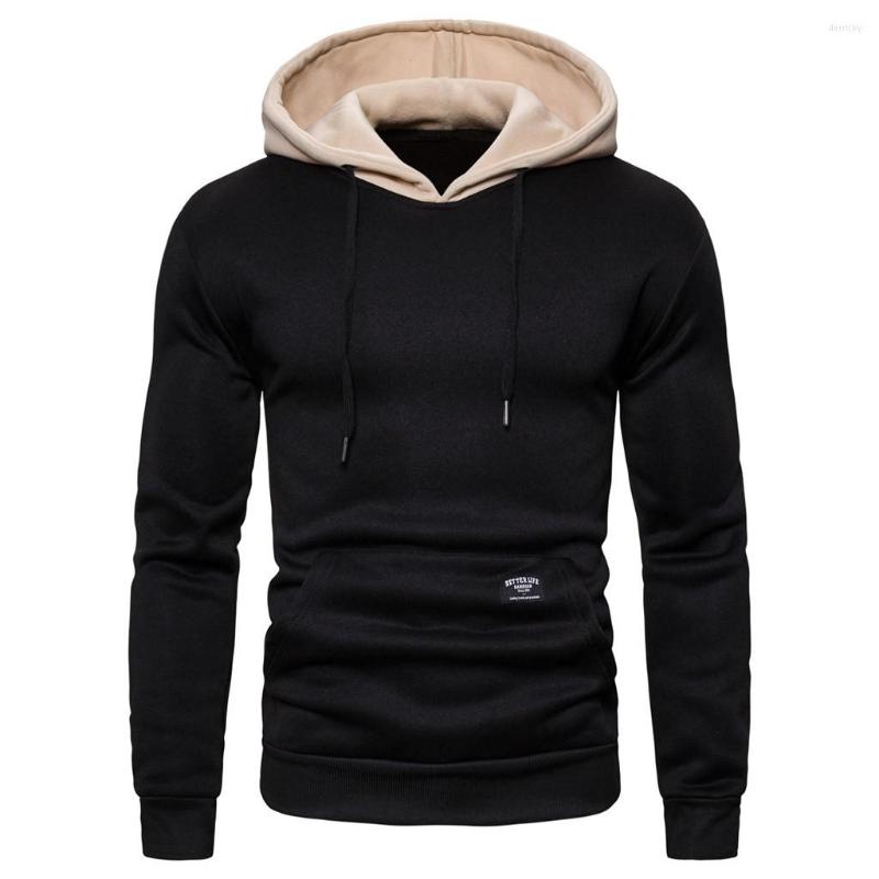 Men' Hoodies 2023 Men Warm Winter Long Sleeve Patchwork Sweatshirt Hooded Top Tee Outwear Blouse Daily Wearing Durable Enough#35, Black
Men' Hoodies 2023 Men Warm Winter Long Sleeve Patchwork Sweatshirt Hooded Top Tee Outwear Blouse Daily Wearing Durable Enough#35, Black