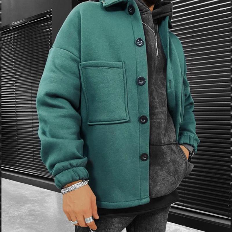 Men' Jackets Retro Autumn Lapel Pocket Coat Loose Casual Solid Jacket Streetwear Men Fashion Cardiagn Outerwear Large Size Ropa De Hombre, Black
Men' Jackets Retro Autumn Lapel Pocket Coat Loose Casual Solid Jacket Streetwear Men Fashion Cardiagn Outerwear Large Size Ropa De Hombre, Black