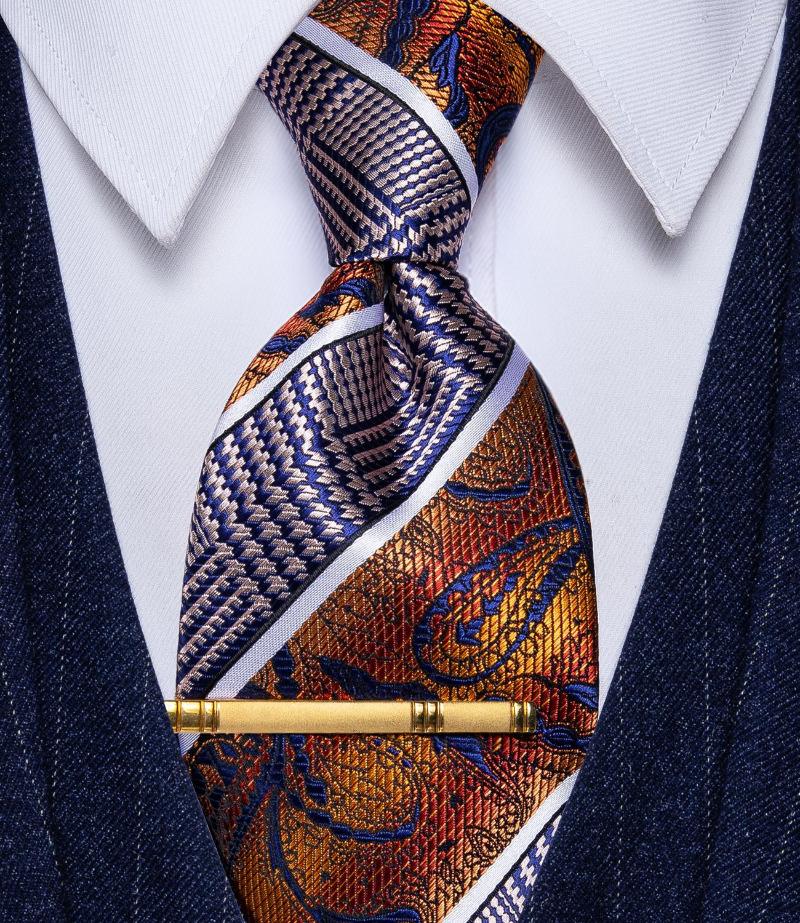 Bow Ties Gold White Blue Paisley Men's Tie Silk Luxury Necktie With Set For Man Wedding Business Party Corbatas Para Hombre Drop
Bow Ties Gold White Blue Paisley Men's Tie Silk Luxury Necktie With Set For Man Wedding Business Party Corbatas Para Hombre Drop