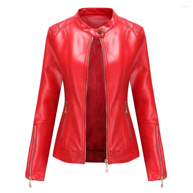 Women' Leather Quilted Jacket Spring Cropped Outwear Women' Zipper Fitness PU And Coats Black Biker Solid, Beige
Women' Leather Quilted Jacket Spring Cropped Outwear Women' Zipper Fitness PU And Coats Black Biker Solid, Beige