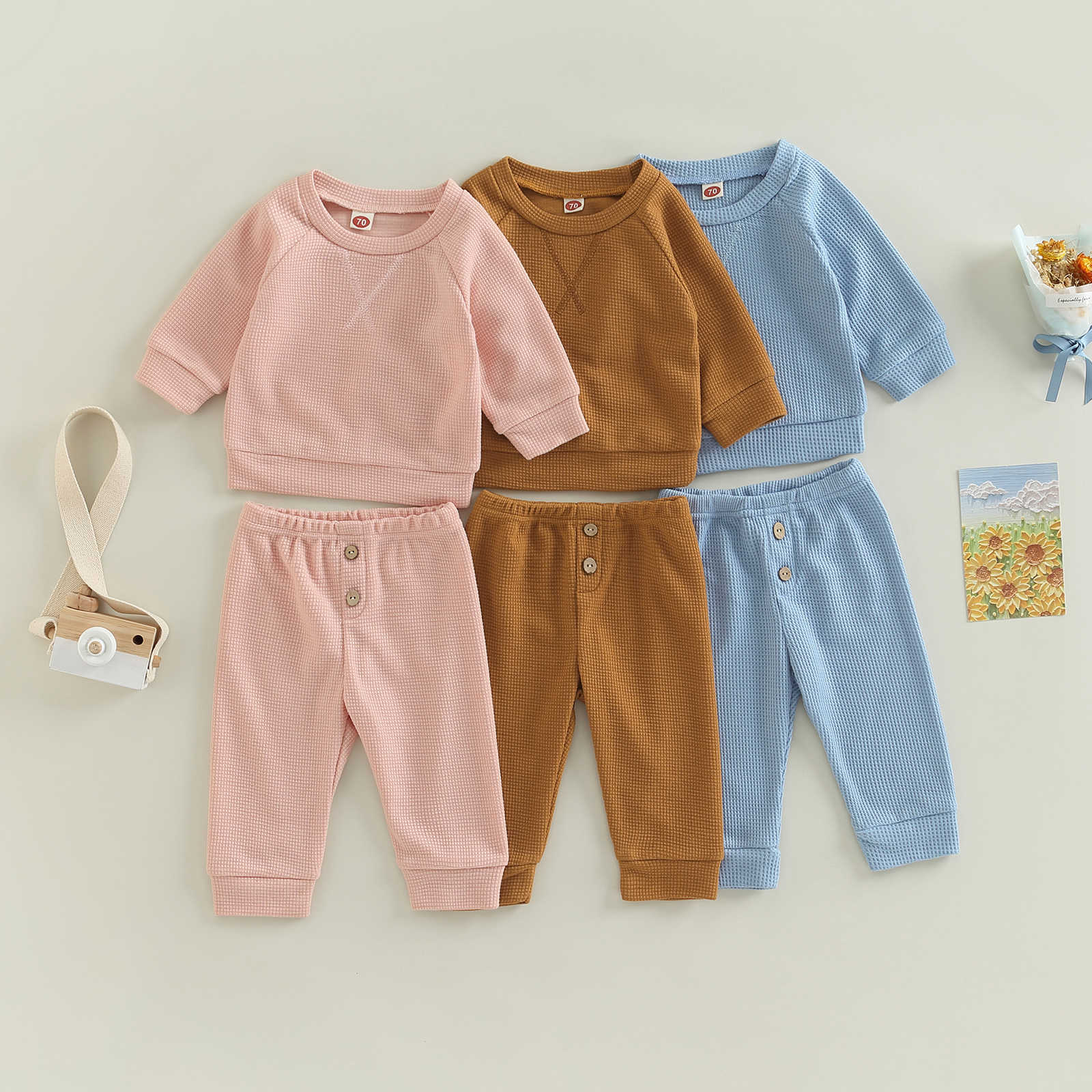 Clothing Sets Infant Girls Boys Twopiece Pants Suit Autumn Winter Solid Crew Neck Long Sleeve PulloverElastic Waist Trousers Toddler Clothes, Auburn
Clothing Sets Infant Girls Boys Twopiece Pants Suit Autumn Winter Solid Crew Neck Long Sleeve PulloverElastic Waist Trousers Toddler Clothes, Auburn